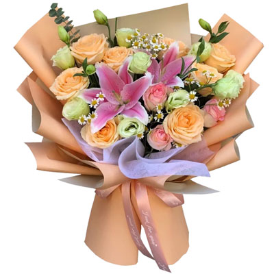 十堰11朵玫瑰桔梗百合，陪你每个季节